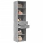 Aparador de madera de ingeniería gris Sonoma 45x42,5x185 cm von , Sideboards - Ref: Foro24-3281453, Preis: 115,39 €, Rabatt: %