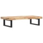 Estante de lavabo de pared acero y madera maciza de acacia by , bathroom vanities - Ref: Foro24-3302693, Price: 90,90 €, Disc...
