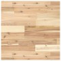 Estante de lavabo de pared acero y madera maciza de acacia von , Badezimmerwaschtische - Ref: Foro24-3302763, Preis: 63,51 €,...