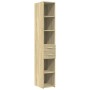 Aparador de madera de ingeniería roble Sonoma 30x42,5x185 cm von , Sideboards - Ref: Foro24-846238, Preis: 93,06 €, Rabatt: %