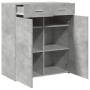 Aparador de madera contrachapada gris hormigón 80x42,5x93 cm von , Sideboards - Ref: Foro24-3281472, Preis: 146,85 €, Rabatt: %