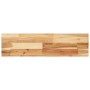 Estante flotante madera acacia maciza acabado aceite 80x20x4 cm de , Estantes y estanterías - Ref: Foro24-3279583, Precio: 40...