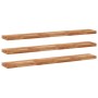 Estante flotante 3 uds madera acacia acabado aceite 140x20x4 cm by , Shelves and shelves - Ref: Foro24-3279597, Price: 166,60...