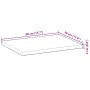 Estante flotante madera maciza de acacia sin tratar 40x30x2 cm von , Regale und Regale - Ref: Foro24-3279363, Preis: 21,89 €,...