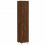 Aparador alto madera contrachapada roble marrón 34,5x34x180 cm von , Sideboards - Ref: Foro24-3200432, Preis: 111,83 €, Rabat...