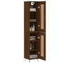 Aparador alto madera contrachapada roble marrón 34,5x34x180 cm von , Sideboards - Ref: Foro24-3200432, Preis: 111,83 €, Rabat...