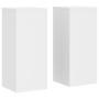 Soportes de plantas 2 uds madera ingeniería blanco 30x30x70 cm by , Pot stands - Ref: Foro24-852924, Price: 71,03 €, Discount: %