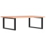 Estante de lavabo de pared de acero y madera maciza de roble von , Badezimmerwaschtische - Ref: Foro24-3302645, Preis: 88,41 ...