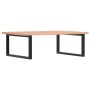 Estante de lavabo de pared de acero y madera maciza de roble von , Badezimmerwaschtische - Ref: Foro24-3302645, Preis: 88,41 ...