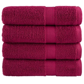 Toallas de baño SOLUND 4 unidades burdeos 100x150 cm 600 gsm von , Handtücher - Ref: Foro24-137216, Preis: 71,74 €, Rabatt: %