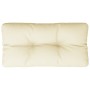 Cojín para sofá de palets tela crema 80x40x12 cm von , Kissen für Stühle und Sofas - Ref: Foro24-360603, Preis: 26,50 €, Raba...