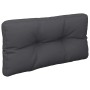 Cojín para sofá de palets de tela negro 80x40x12 cm by , Cushions for chairs and sofas - Ref: Foro24-360608, Price: 28,16 €, ...