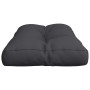 Cojín para sofá de palets de tela negro 80x40x12 cm by , Cushions for chairs and sofas - Ref: Foro24-360608, Price: 28,16 €, ...