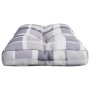 Cojín para sofá de palets tela a cuadros gris 80x40x12 cm by , Cushions for chairs and sofas - Ref: Foro24-360615, Price: 22,...