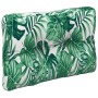 Cojines para palets 2 unidades tela estampado de hojas von , Kissen für Stühle und Sofas - Ref: Foro24-360657, Preis: 39,25 €...