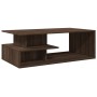 Mesa de centro madera ingeniería marrón roble 102x55x35 cm von , Couchtisch - Ref: Foro24-848016, Preis: 86,66 €, Rabatt: %