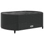 Set de sofás de jardín 6 piezas y cojines ratán sintético negro by , Garden sets - Ref: Foro24-3308396, Price: 439,28 €, Disc...