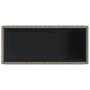Jardinera con estante ratán sintético gris von , Töpfe und Pflanzgefäße - Ref: Foro24-366386, Preis: 84,85 €, Rabatt: %