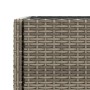 Jardinera con estante ratán sintético gris von , Töpfe und Pflanzgefäße - Ref: Foro24-366386, Preis: 84,85 €, Rabatt: %