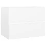 White engineered wood sink cabinet by vidaXL, bathroom vanities - Ref: Foro24-3071630, Price: 188,92 €, Discount: %