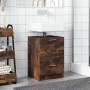 Armario de lavabo madera ingeniería roble ahumado 40x37x59 cm von , Badezimmermöbel - Ref: Foro24-848105, Preis: 68,07 €, Rab...