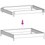 Jardinera de acero galvanizado 100x100x18,5 cm von , Töpfe und Pflanzgefäße - Ref: Foro24-851015, Preis: 35,85 €, Rabatt: %