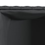 Jardineras con 2 maceteros 2 uds ratán PE negro 72x30x32 cm by , Pots and planters - Ref: Foro24-3210528, Price: 103,89 €, Di...