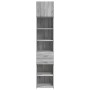 Armario estrecho madera ingeniería gris Sonoma 45x42,5x225 cm by , Sideboards - Ref: Foro24-3281299, Price: 153,90 €, Discoun...