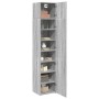 Armario estrecho madera ingeniería gris Sonoma 45x42,5x225 cm by , Sideboards - Ref: Foro24-3281292, Price: 203,32 €, Discoun...