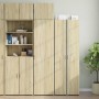 Armario estrecho madera ingeniería roble Sonoma 50x42,5x225 cm by , Sideboards - Ref: Foro24-3281303, Price: 223,32 €, Discou...
