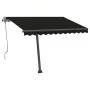 Manuelle ausziehbare Markise mit LED in Anthrazit 350x250 cm. von vidaXL, Markisen - Ref: Foro24-3069724, Preis: 517,43 €, Ra...