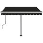 Toldo manual retráctil con LED antracita 350x250 cm by vidaXL, Awnings - Ref: Foro24-3069724, Price: 516,62 €, Discount: %