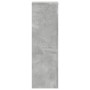 Soportes de plantas 2 uds madera gris hormigón 25x25x80 cm