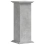 Soportes de plantas madera ingeniería gris hormigón 33x33x80 cm by , Pot stands - Ref: Foro24-852972, Price: 40,24 €, Discoun...