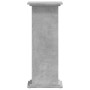 Soportes de plantas madera ingeniería gris hormigón 33x33x80 cm by , Pot stands - Ref: Foro24-852972, Price: 40,24 €, Discoun...