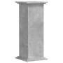 Soportes de plantas madera ingeniería gris hormigón 33x33x80 cm by , Pot stands - Ref: Foro24-852972, Price: 40,24 €, Discoun...
