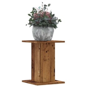 Soportes para plantas 2 uds madera roble envejecido 30x30x40 cm von , Topfständer - Ref: Foro24-3307853, Preis: 46,90 €, Raba...