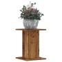 Soportes para plantas 2 uds madera roble envejecido 30x30x40 cm von , Topfständer - Ref: Foro24-3307853, Preis: 46,90 €, Raba...