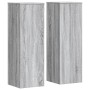 Soportes para plantas 2 uds madera gris Sonoma 33x33x100 cm von , Topfständer - Ref: Foro24-3307887, Preis: 99,68 €, Rabatt: %