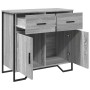 Aparador madera de ingeniería gris Sonoma 79,5x35,5x74,5 cm by , Sideboards - Ref: Foro24-848547, Price: 87,47 €, Discount: %