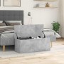 Caja de almacenaje madera ingeniería gris hormigón 90x35x35 cm by , Storage trunks - Ref: Foro24-840684, Price: 65,11 €, Disc...