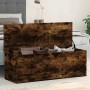 Caja de almacenaje madera ingeniería roble ahumado 102x35x35 cm by , Storage trunks - Ref: Foro24-840692, Price: 86,64 €, Dis...