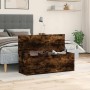 Caja de almacenaje madera ingeniería roble ahumado 102x35x35 cm by , Storage trunks - Ref: Foro24-840692, Price: 86,64 €, Dis...