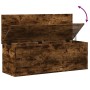 Caja de almacenaje madera ingeniería roble ahumado 102x35x35 cm by , Storage trunks - Ref: Foro24-840692, Price: 86,64 €, Dis...