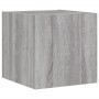 Muebles TV pared con LED 6 pzas madera ingeniería gris Sonoma von , TV-Möbel - Ref: Foro24-3216858, Preis: 194,14 €, Rabatt: %