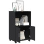 Armario con ruedas madera de ingeniería negro 55x40x91 cm von , Sideboards - Ref: Foro24-853183, Preis: 68,33 €, Rabatt: %