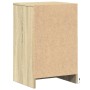 Mesita de noche con luces LED madera de ingeniería roble Sonoma by , Nightstands - Ref: Foro24-852014, Price: 66,93 €, Discou...