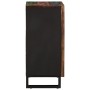 Aparador de madera maciza acacia 60x34x75 cm von , Schließfächer und Lagerschränke - Ref: Foro24-377450, Preis: 144,62 €, Rab...
