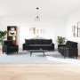 Juego de sofás con cojines 3 piezas terciopelo negro von , Sofas - Ref: Foro24-3278456, Preis: 688,20 €, Rabatt: %