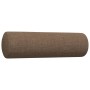 Juego de sofás 3 pzas con reposapiés y cojines tela marrón von , Sofas - Ref: Foro24-3278346, Preis: 583,45 €, Rabatt: %